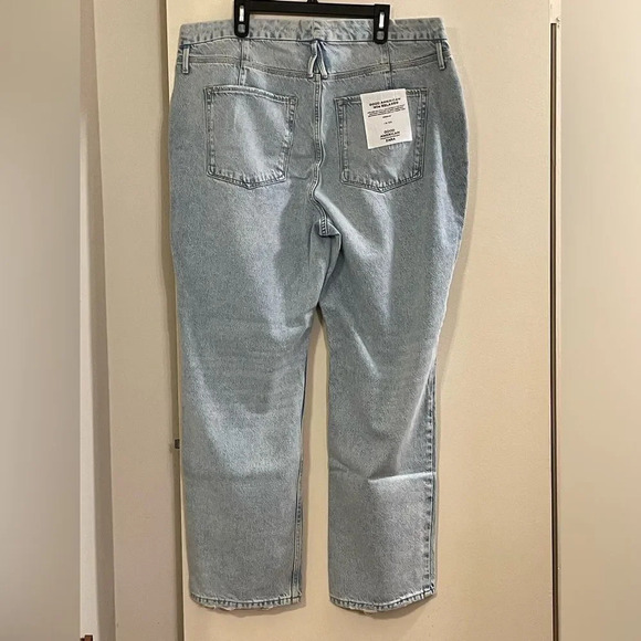 GOOD AMERICAN x ZARA ZW 90’s Relaxed Jeans - Picture 4 of 8